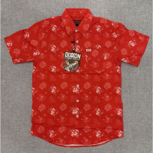 DIXXON Flannel Company Men's The 350 Mechanic Party Shirt Button Down Size L NEW - Picture 1 of 6